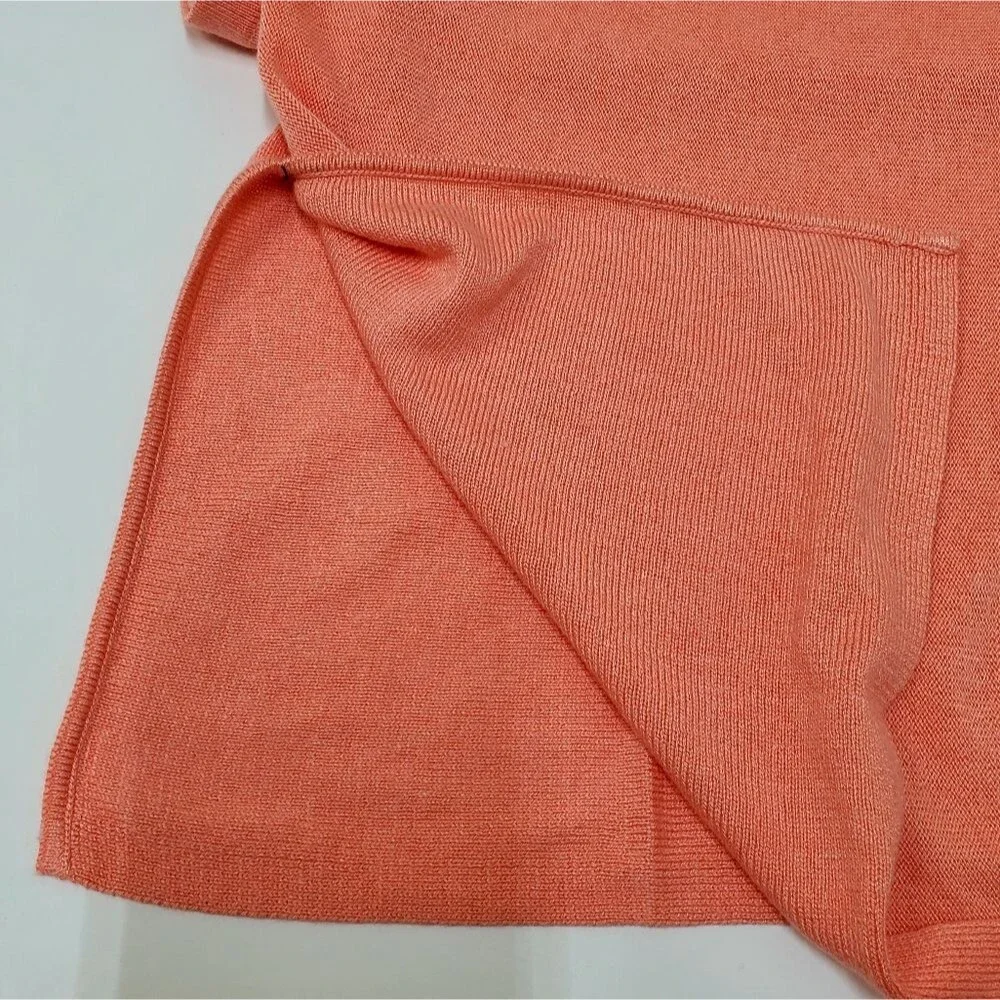 DONNA KARAN Viscose Blend V-Neck Oversized Dolman Sleeve Top Size M - Picture 5 of 11